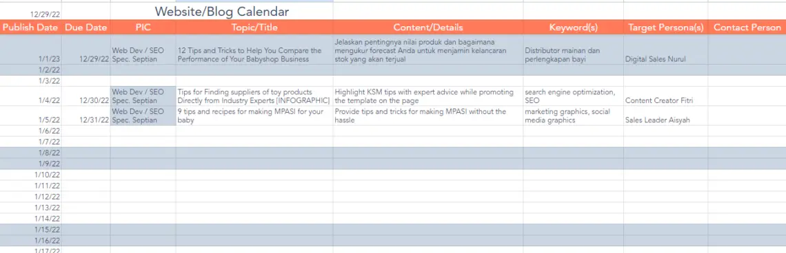 Content Calendar Examples to Plan Content Like a Pro [+Free Template]