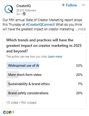 LinkedIn post