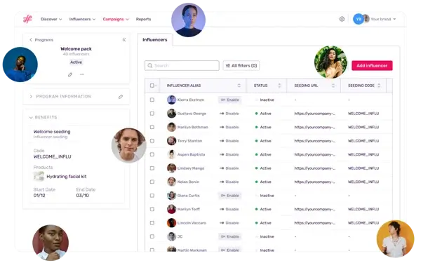 Influencer Campaign Management