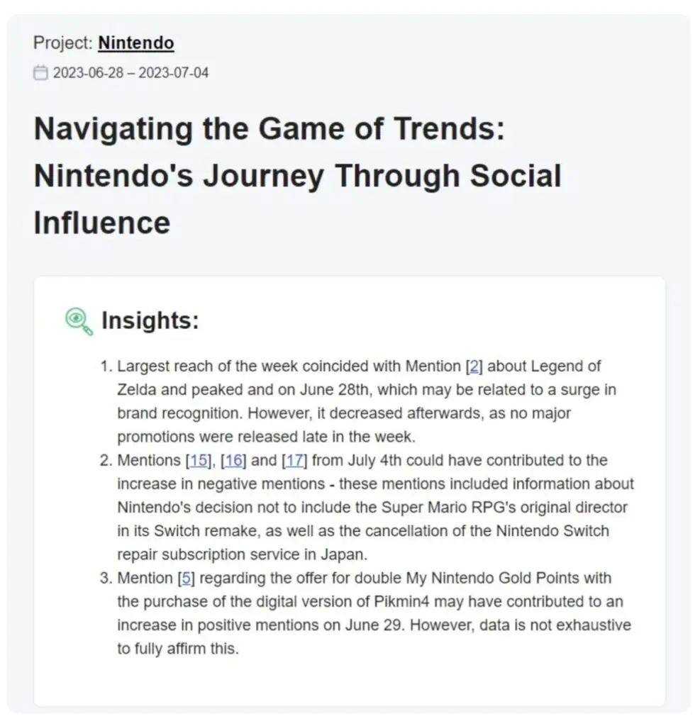 Brand24’s AI Insights