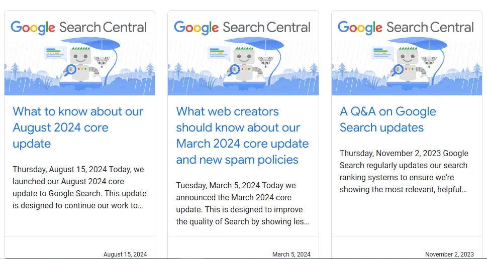 Google blog