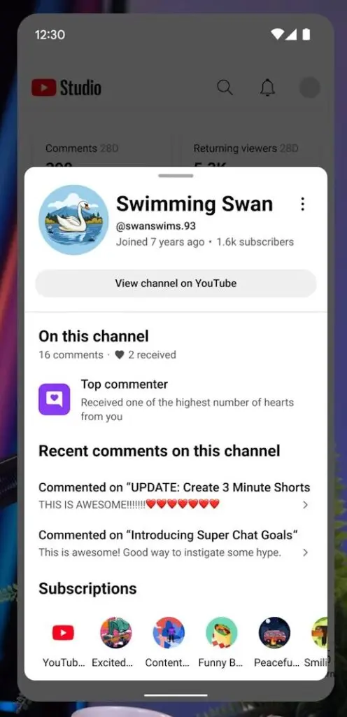 Studio Mobile app