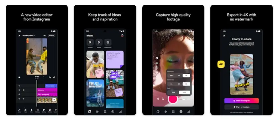 Instagram Edits Features