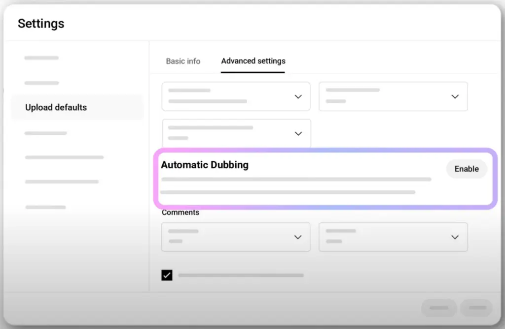 YouTube Auto Dubbing