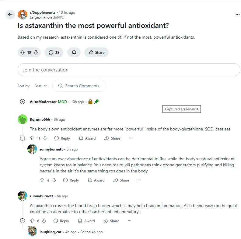 Subreddit claims