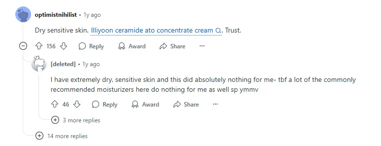 Claim made on reddit