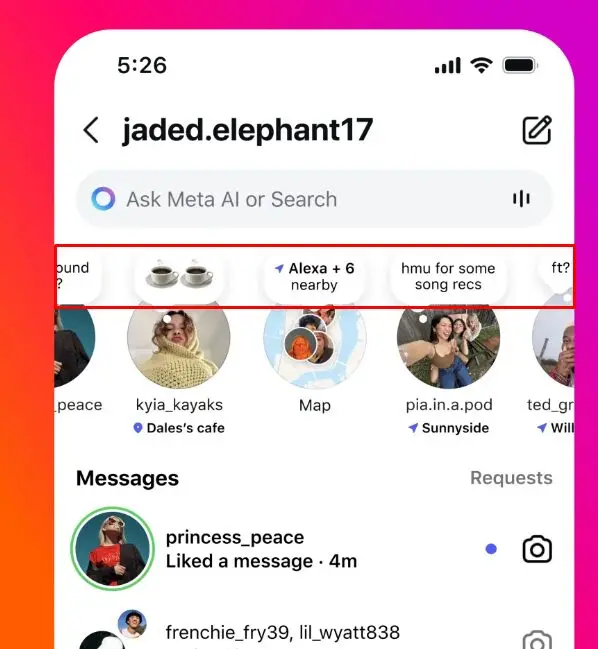 Instagram Notes How Work