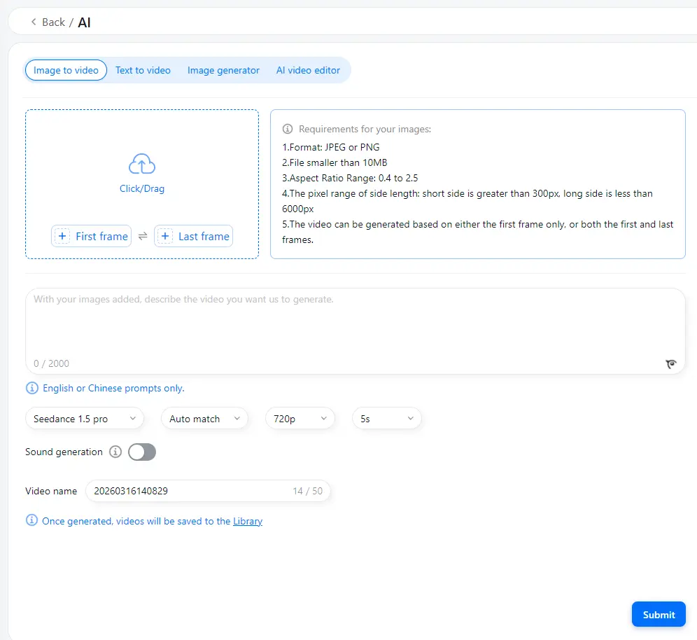 GeeLark AI Video Editor