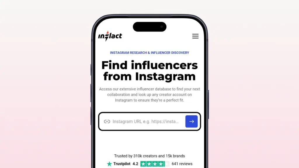 find influencer inflact