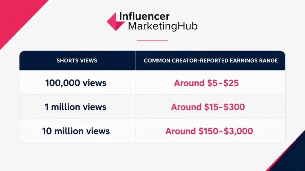 How Much Do YouTube Shorts Pay Per 1,000 Views?