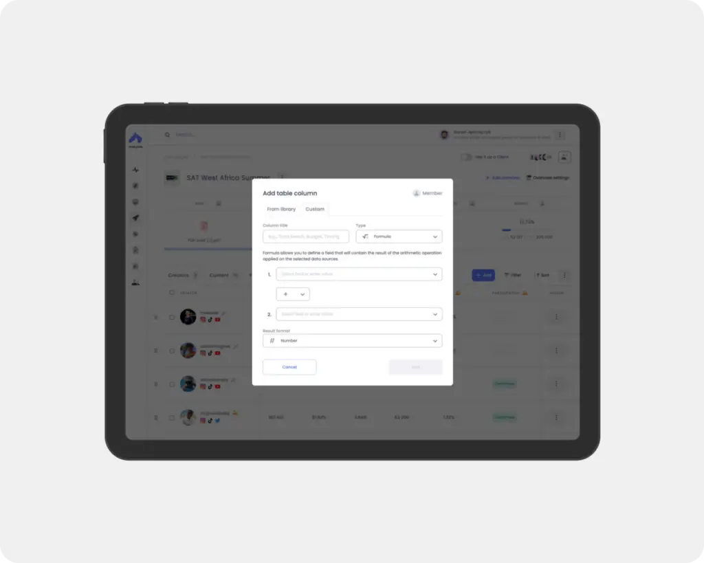 Campaign Customisations