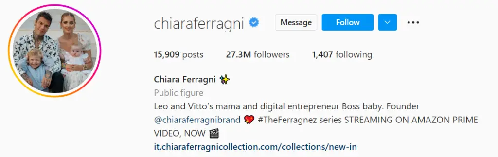 Chiara Ferragni is an Italian blogger - Fashion Influencers