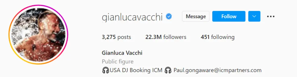Gianluca Vacchi on Instagram - Fashion Influencer