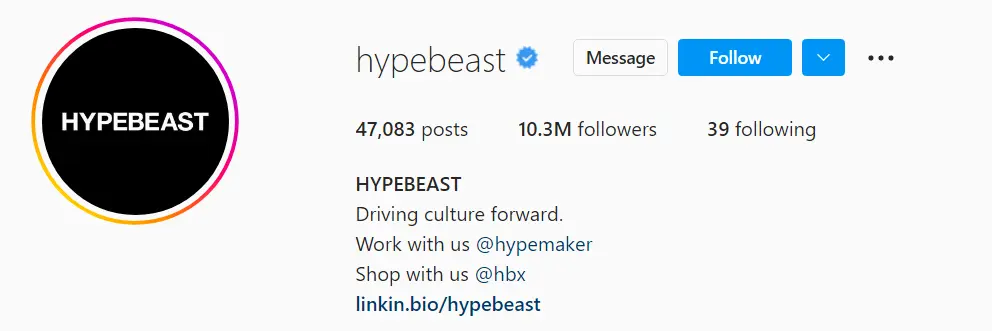 Hypebeast is a website about digital technology and streetwear - Fashion Influencer
