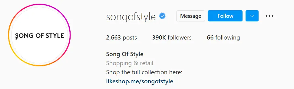 Aimee Song on Instagram - Fashion Influencer