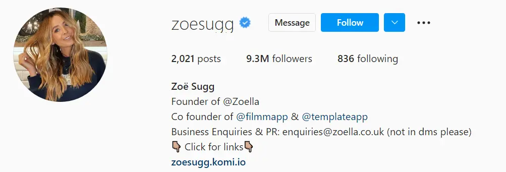 Zoe Sugg is a highly prolific fashion and beauty influencer - Fashion Influencers