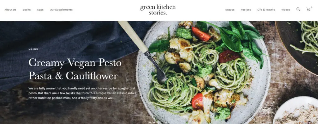 Green Kitchen healthy vegetarian recipes