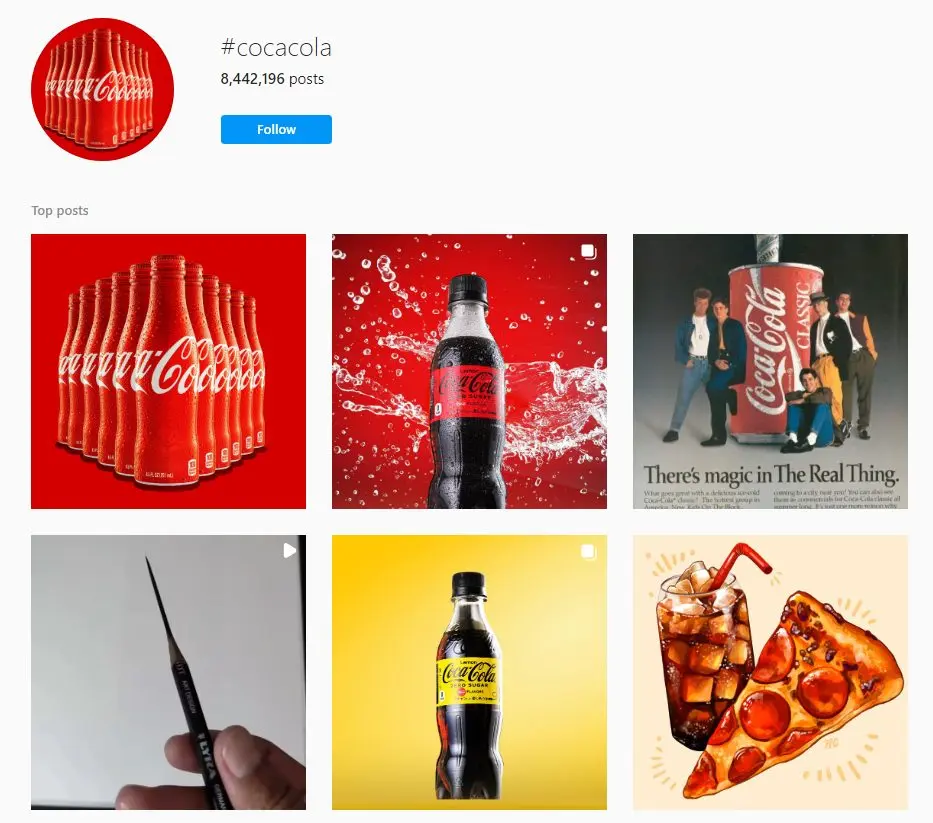 Brand Hashtags #cocacola Guide on Using Instagram Hashtags