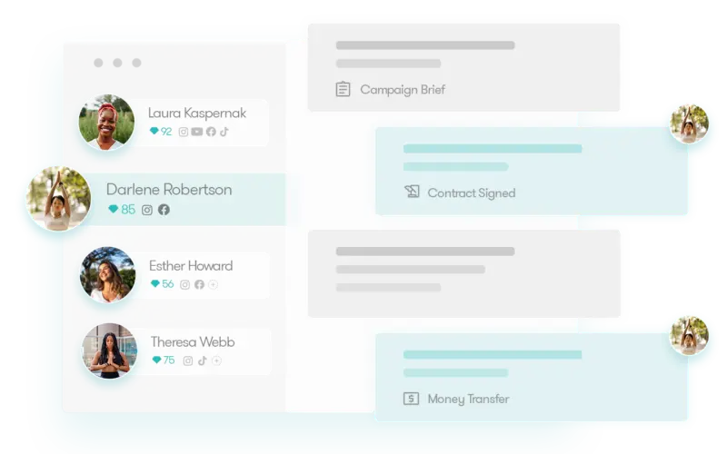 Centralize Influencer Communication Klear