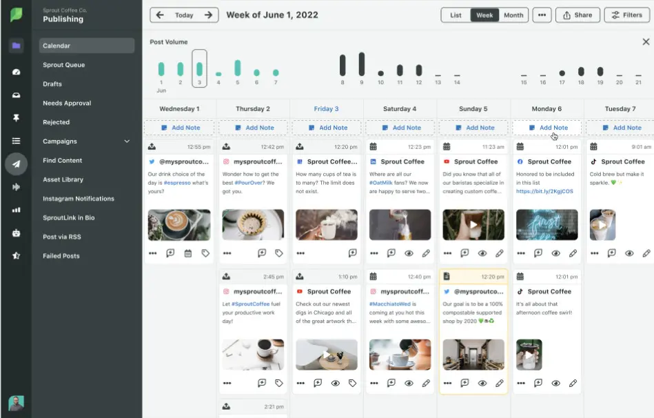 Sprout Social Social Media Scheduling