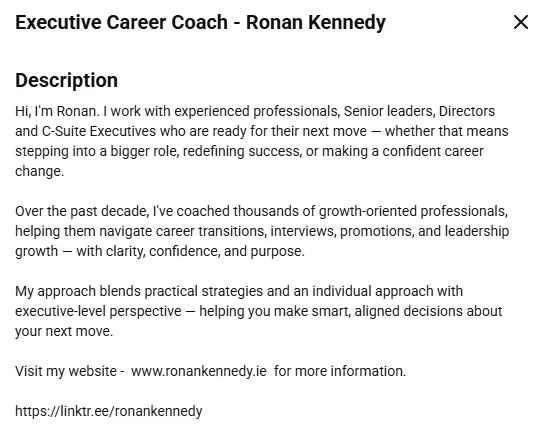 Ronan Kennedy YouTube