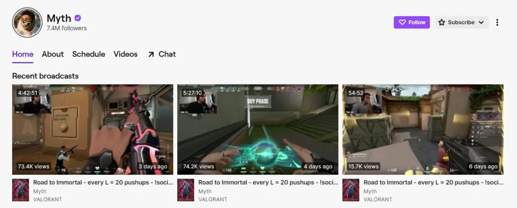 Ali Kabbani is better known as Myth to the gaming world