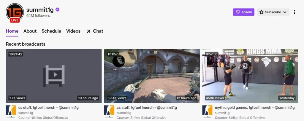 summit1g goes by the name of Jaryd Russell Lazar. He is an American Twitch streamer