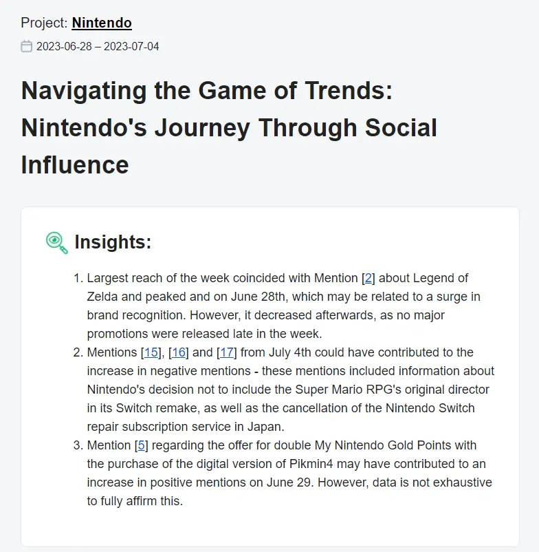 Brand24 AI Insights
