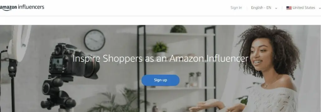 Amazon Influencer Program