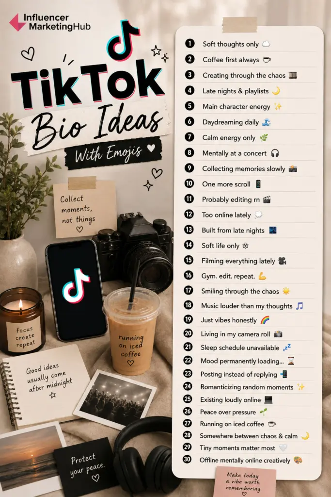 TikTok Bio Ideas With Emojis