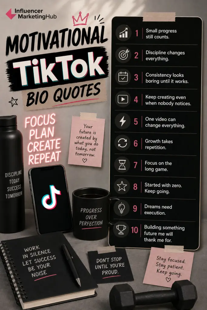 Motivational TikTok Bios