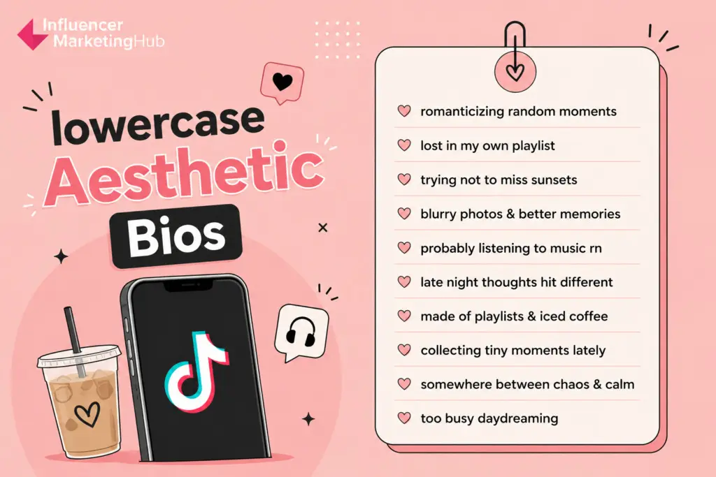 Lowercase Aesthetic Bios