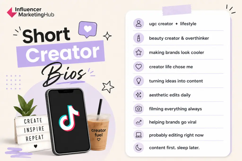 Short Creator Bios