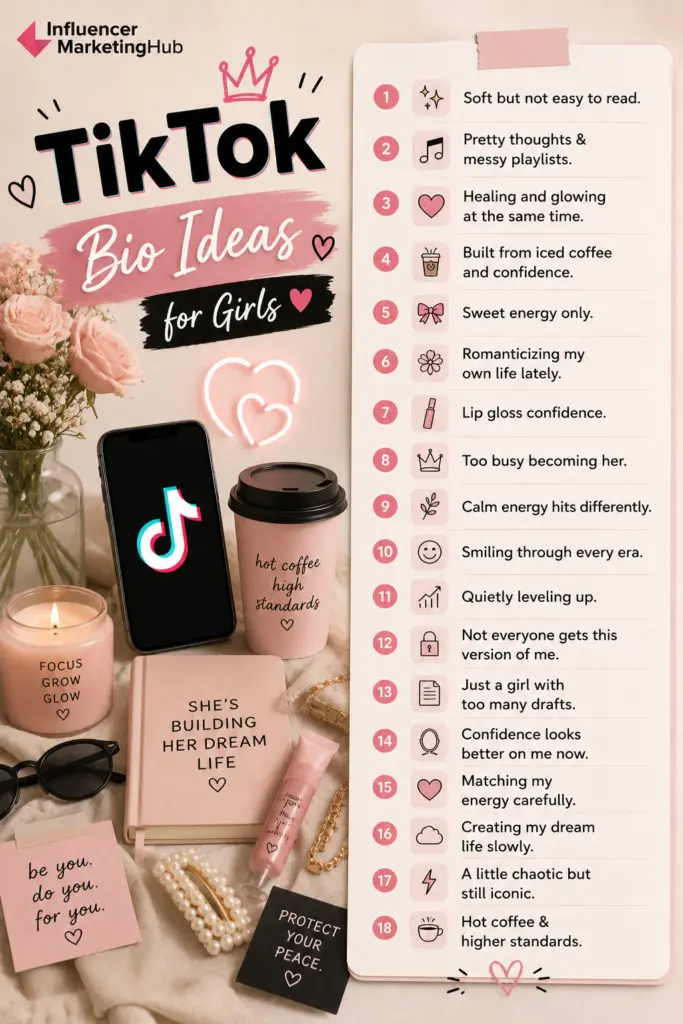 TikTok Bio Ideas for Girls