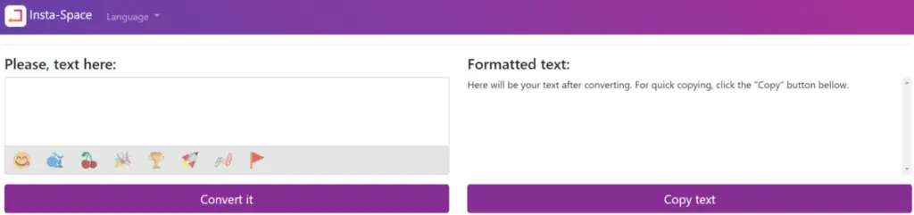 Insta-Space line breaks tool