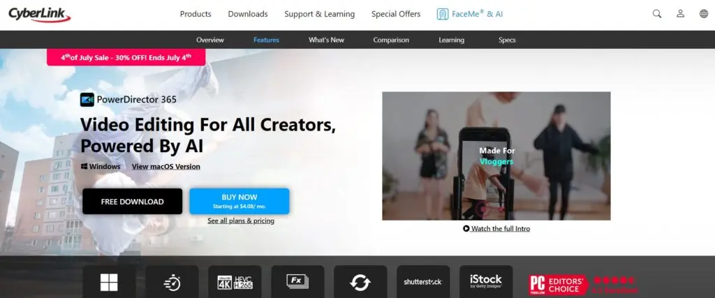 PowerDirector® - Best PC Video Editing Software