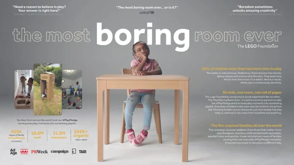 Ketchum campaign LEGO Foundation