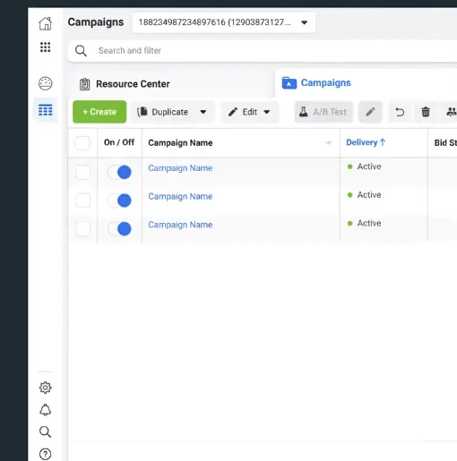 Facebook Ads Manager