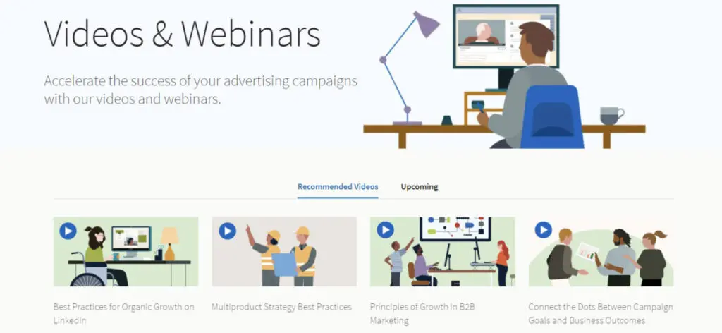Videos Webinars LinkedIn