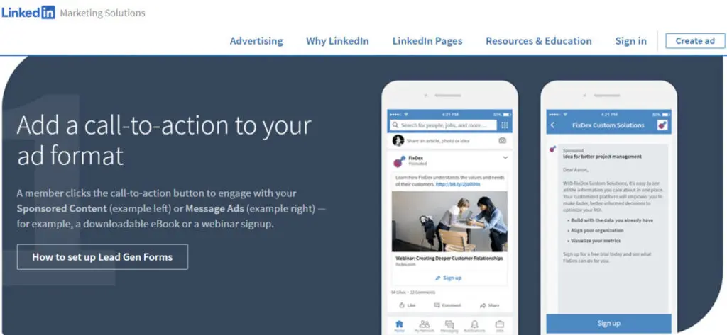 LinkedIn Lead Gen Forms