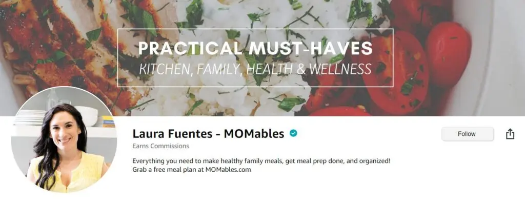 Laura Fuentes Amazon affiliate