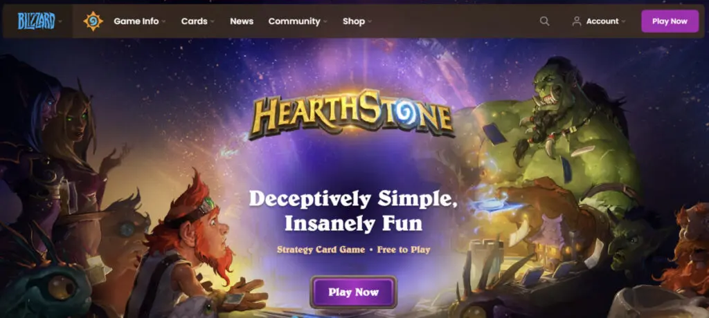 Hearthstone free digital card game