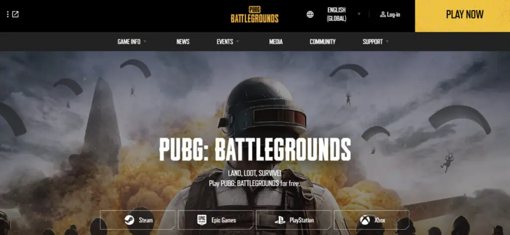 Battlegrounds (PUBG) game