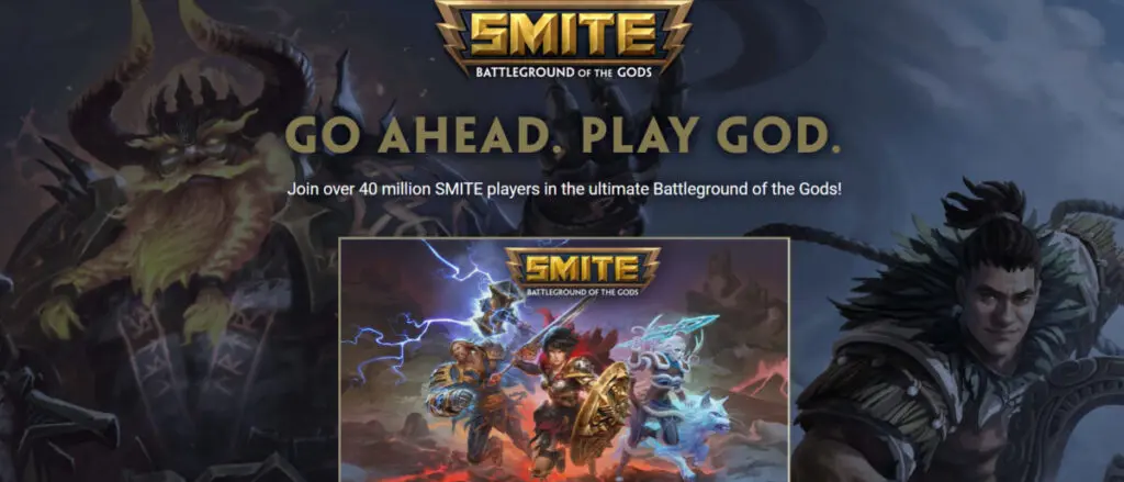 SMITE online battle game