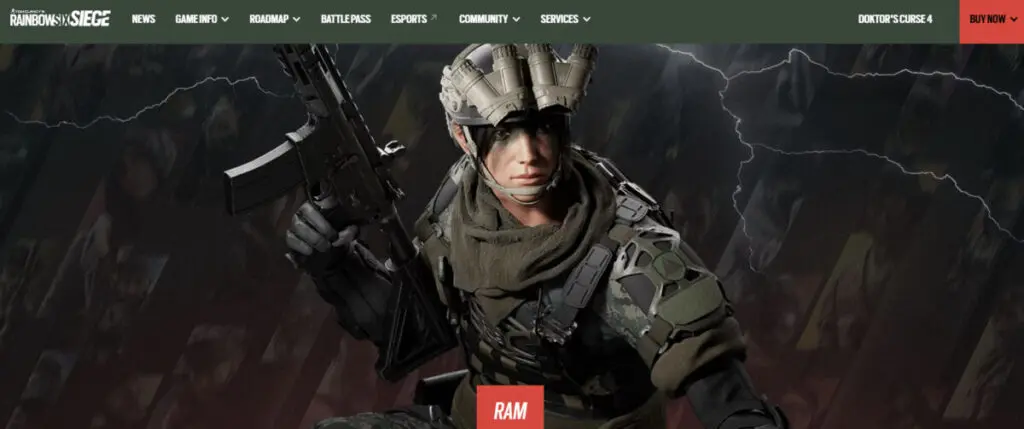 Rainbow Six Siege tactical shooter game