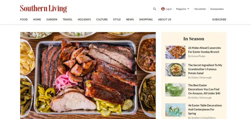 Southern Living - Recipes, Home Decor