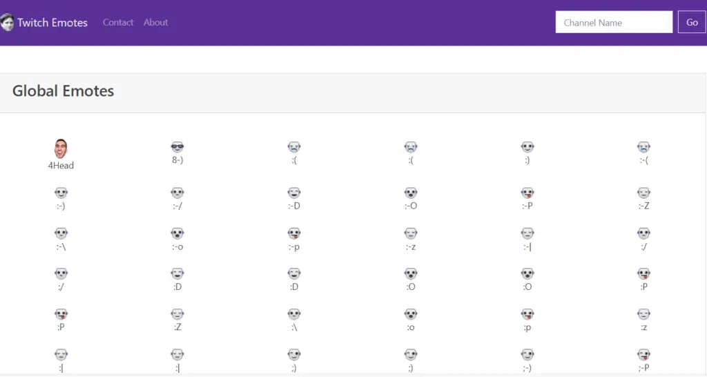 Twitch Emotes is a tool for streamers