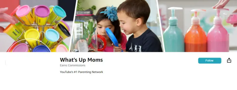 What's Up Moms's Amazon Page