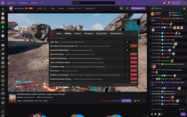 Twitch Emotes BetterTTV