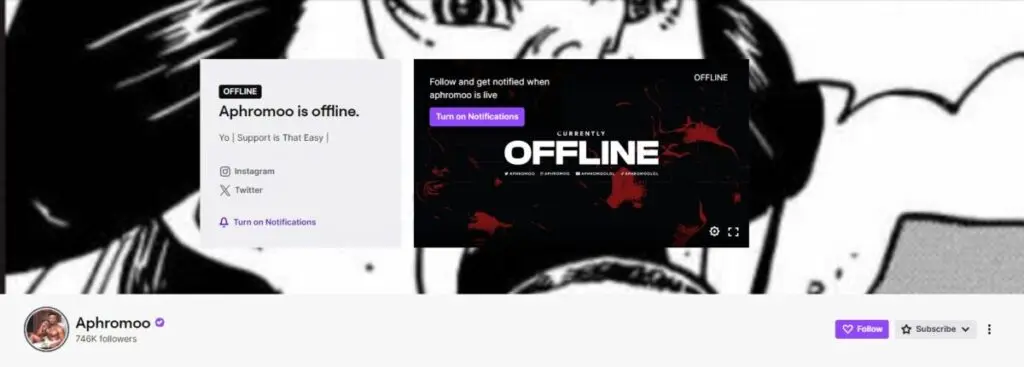 Black Twitch Streamers Aphromoo